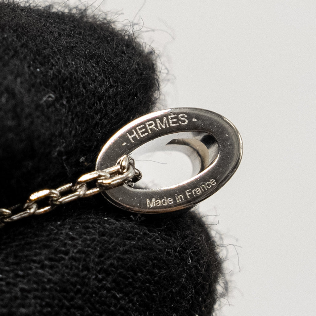 HERMES MINI POP H PENDANT BLUE SHW