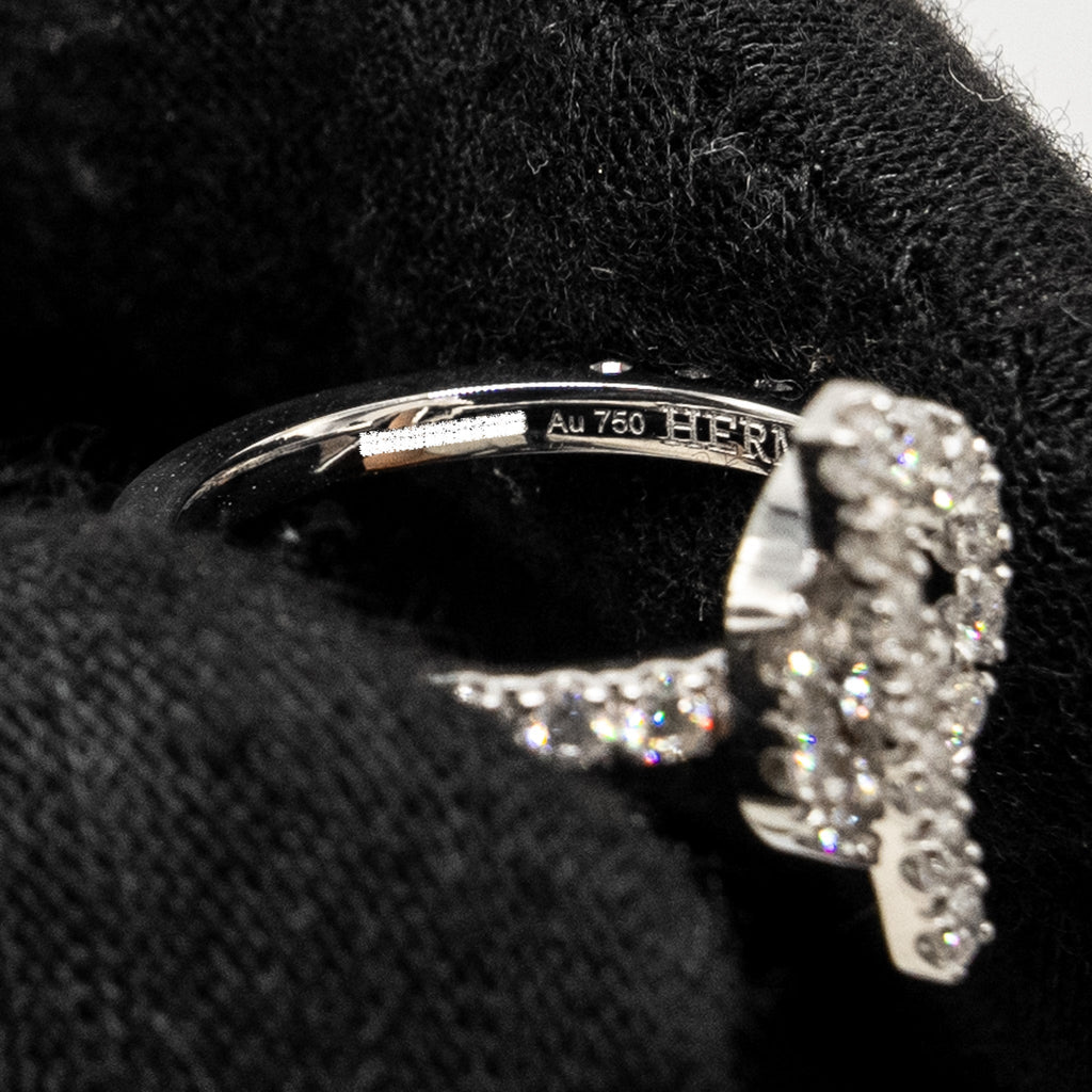 HERMES FINESSE RING WHITE GOLD / DIAMONDS