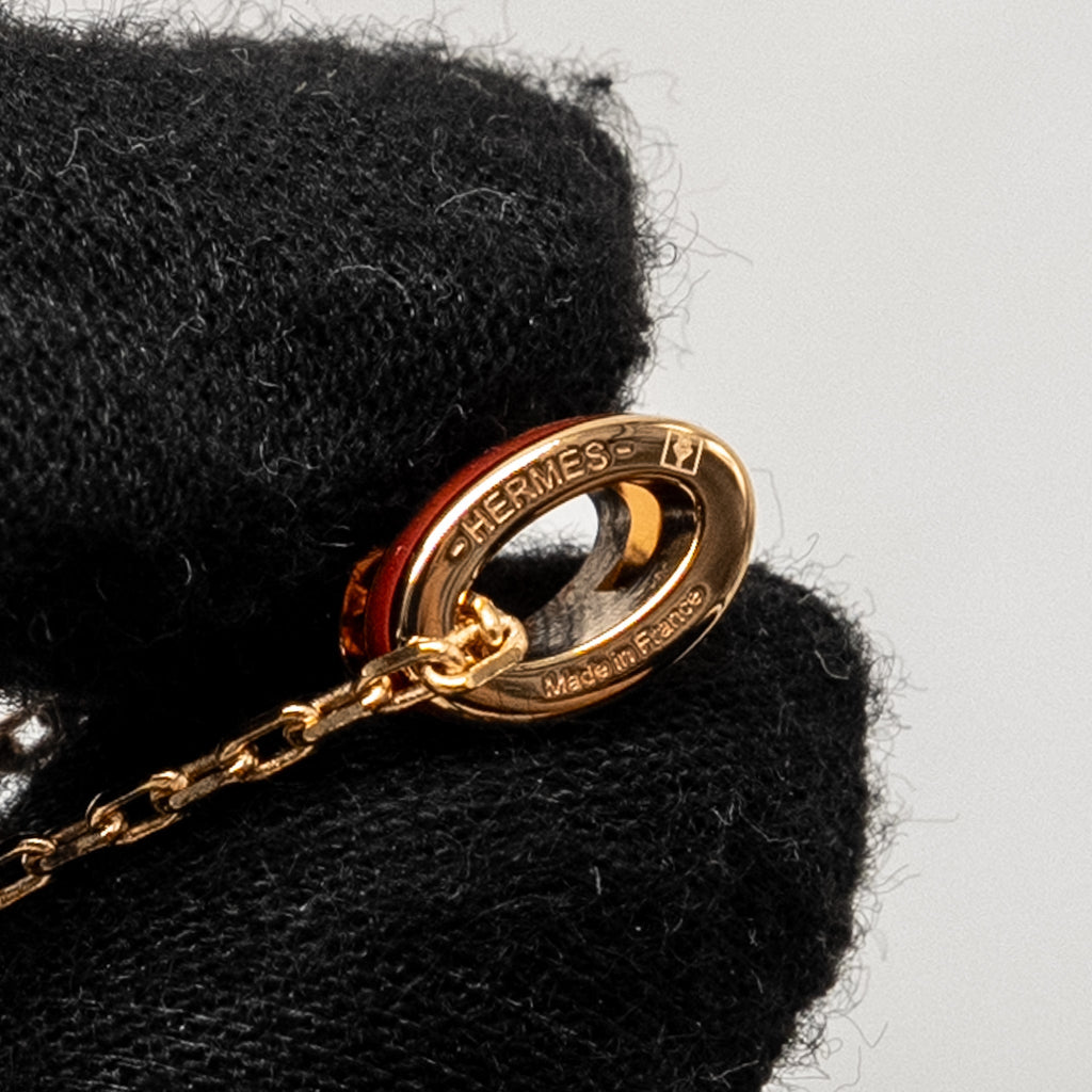 HERMES MINI POP H PENDANT ORANGE RGHW