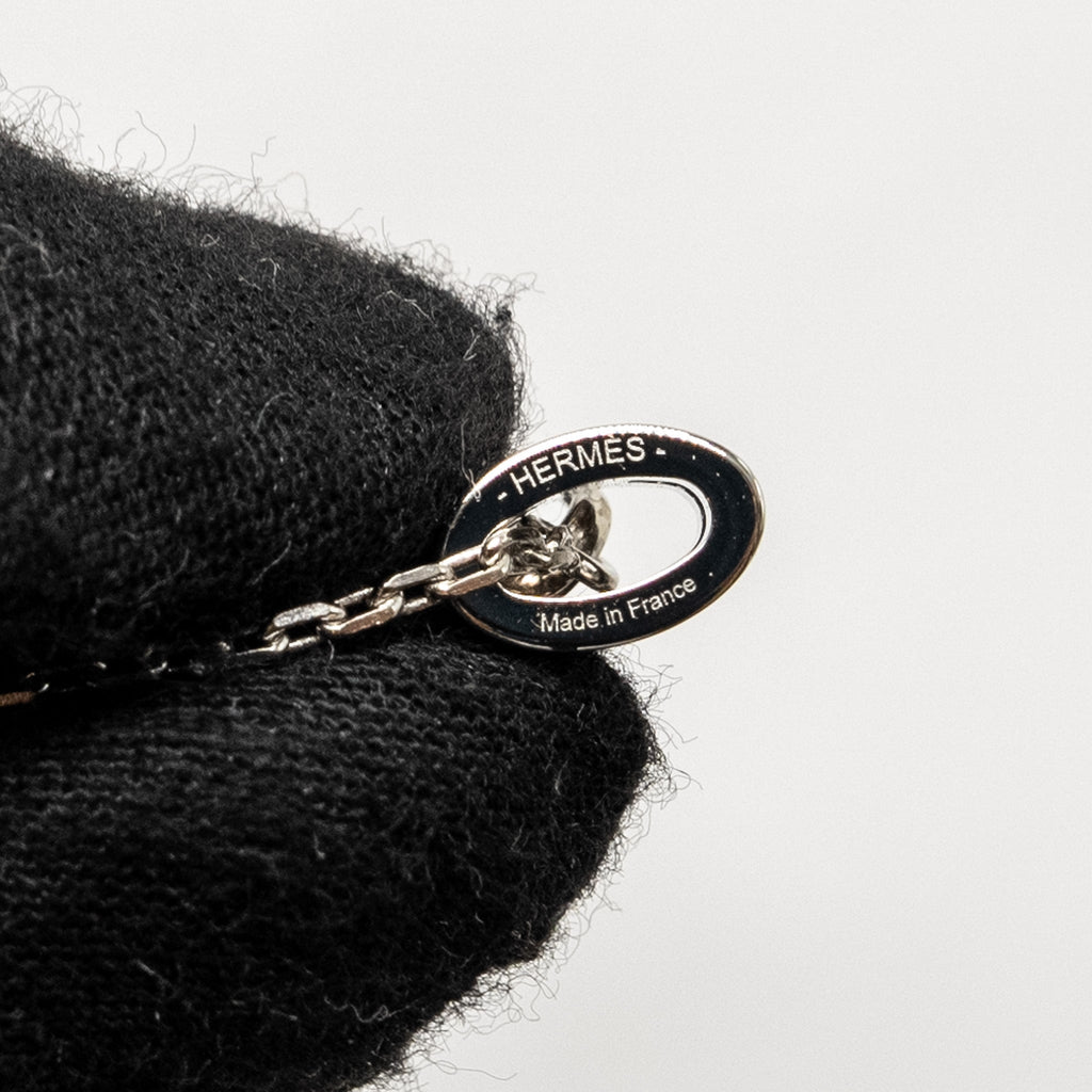 HERMES MINI POP H PENDANT ROSE DRAGEE SHW