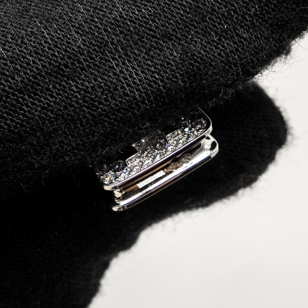 HERMES AMULETTE CONSTANCE PENDANT WHITE GOLD DIAMONDS