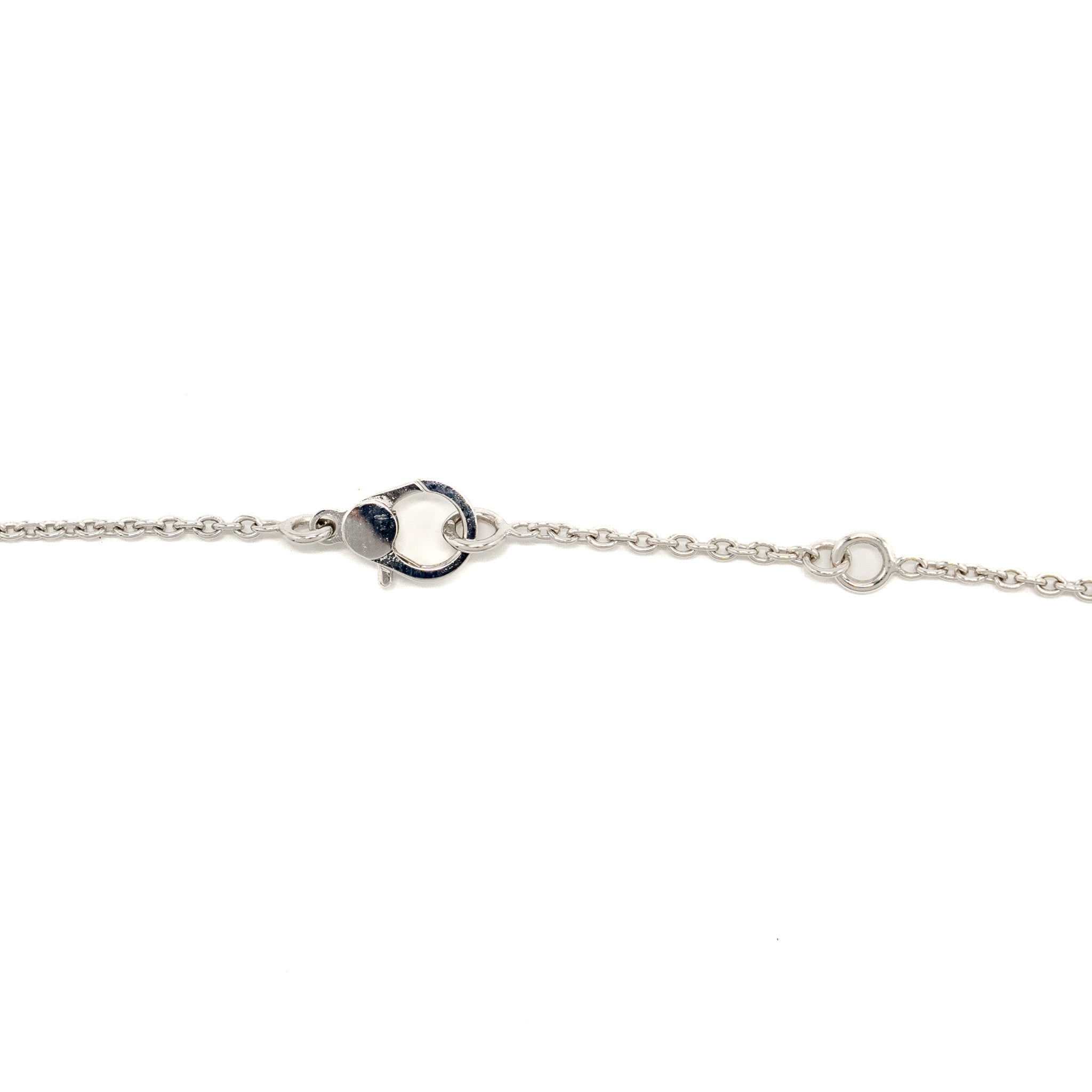HERMES FINESSE PENDANT WHITE GOLD DIAMONDS