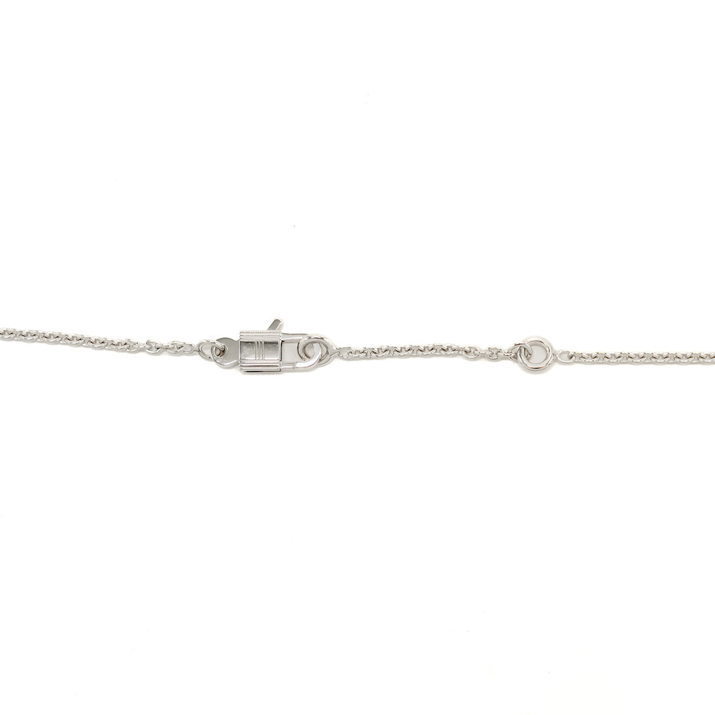 HERMES AMULETTE CONSTANCE PENDANT WHITE GOLD DIAMONDS