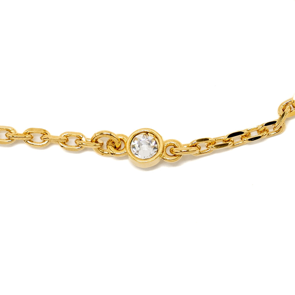 CHANEL CC LOGO AND STAR CHOCKER / NECKLACE GOLD TONE