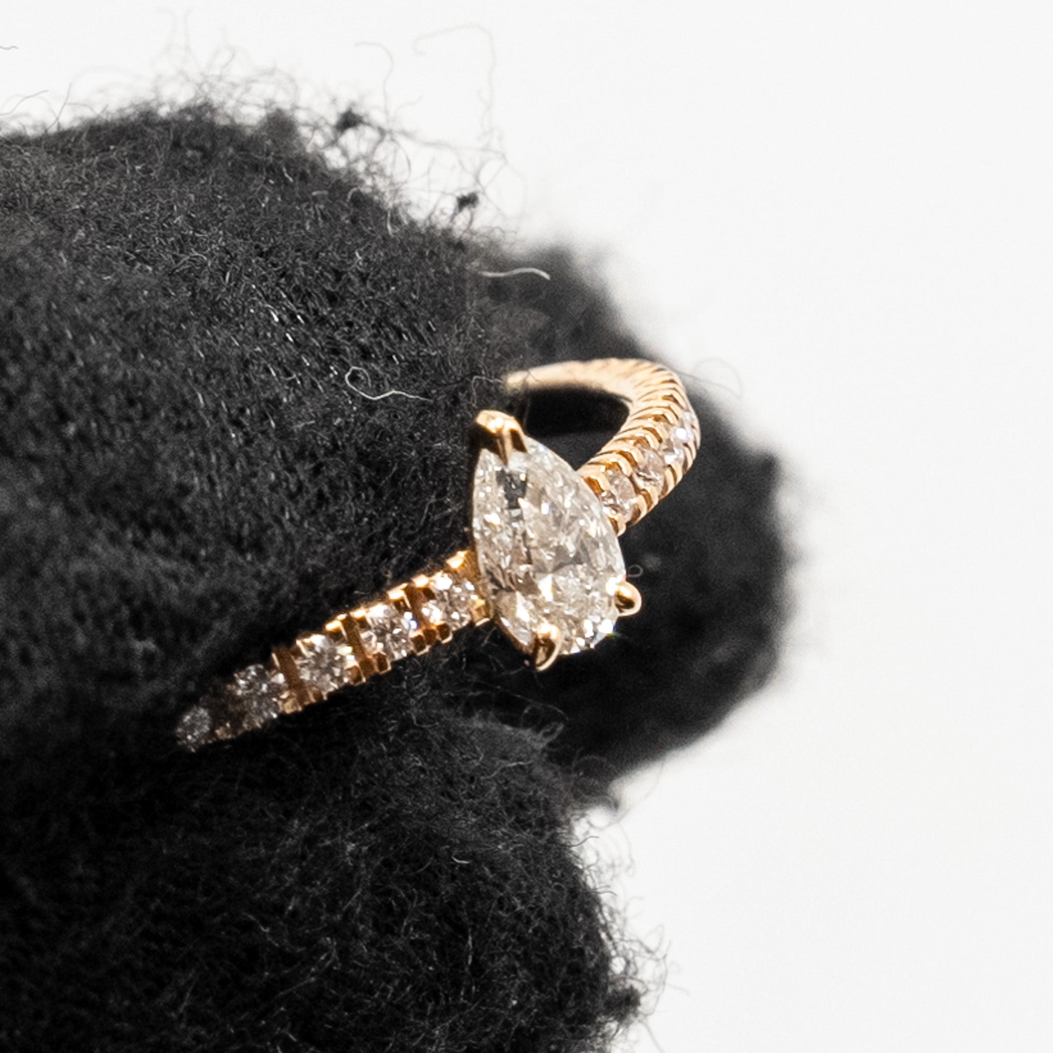 CARTIER ETINCELLE DE CARTIER RING ROSE GOLD WITH DAIMONDS
