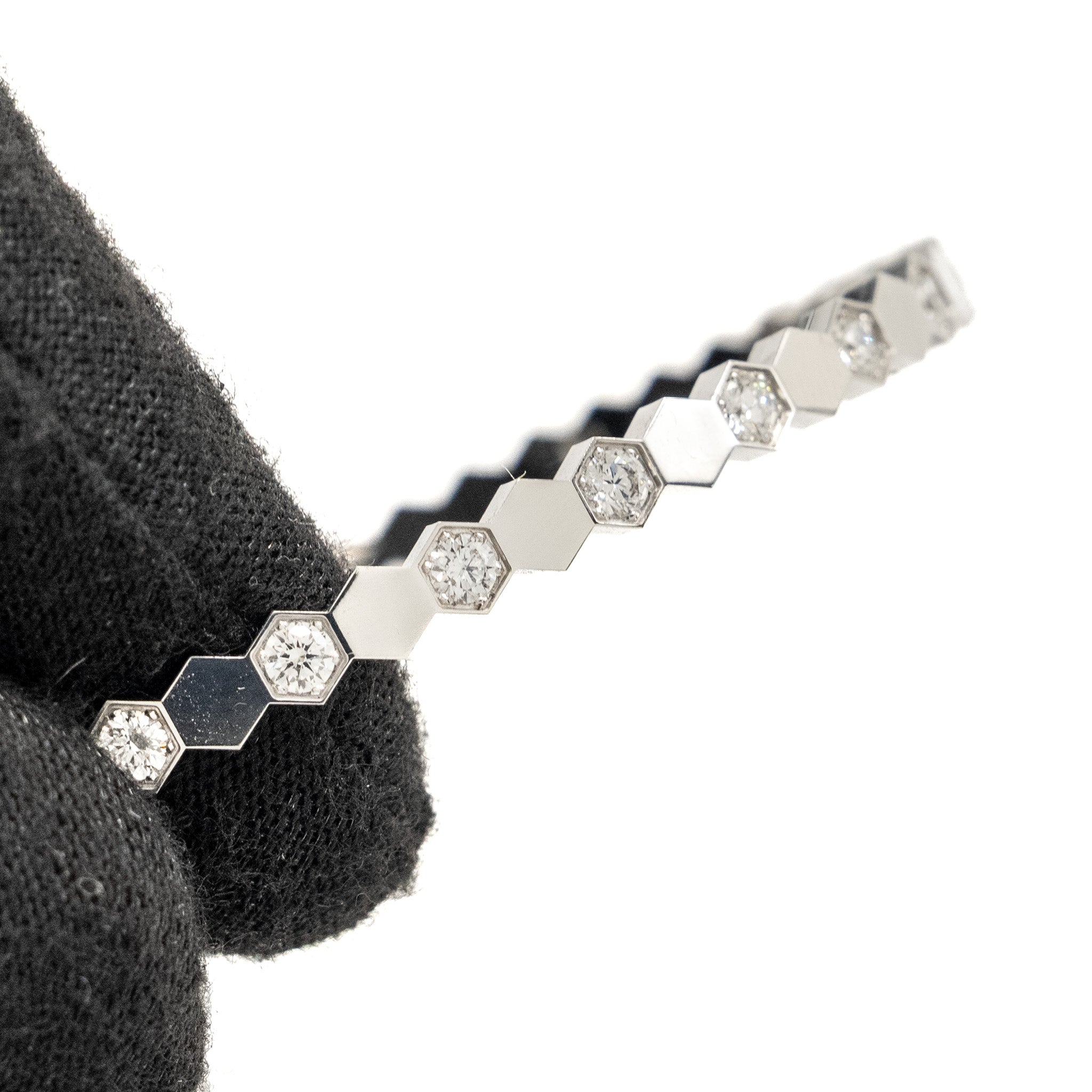 CHAUMET BE MY LOVE BRACELET WHITE GOLD, DIAMONDS