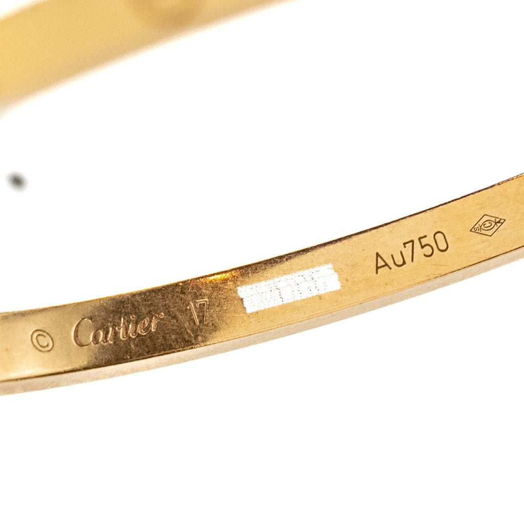 CARTIER LOVE BRACELET ROSE GOLD