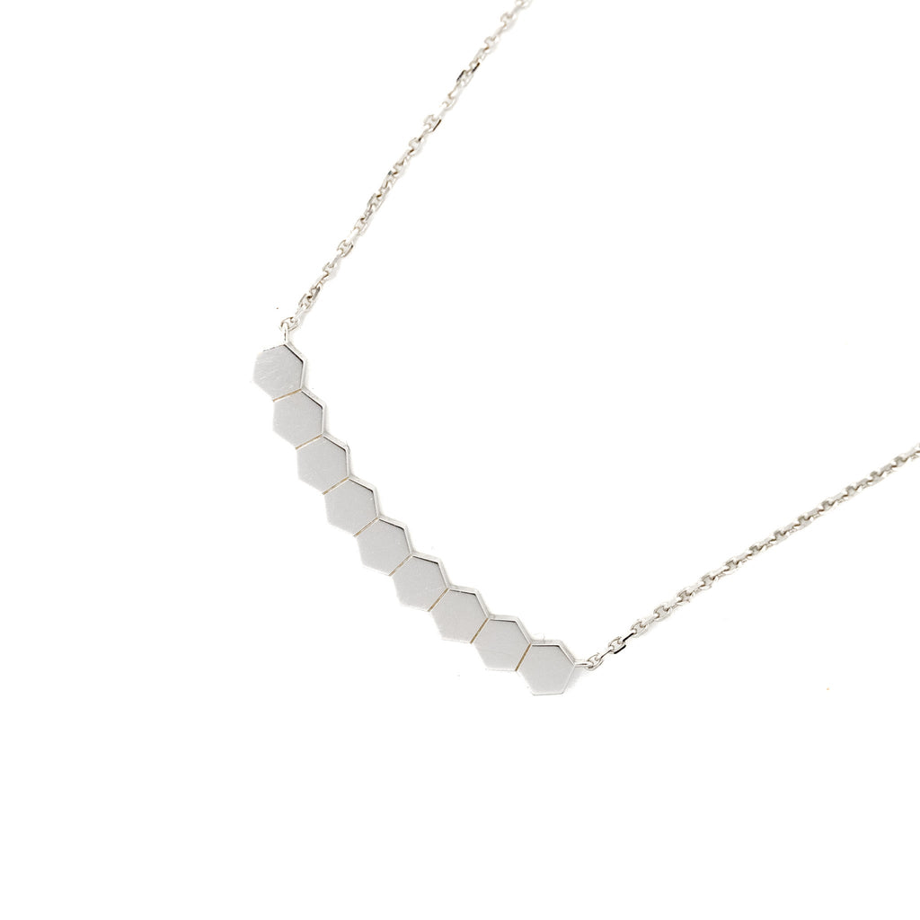 CHAUMET BEE MY LOVE PENDANT WITH 9 PATTERNS WHITE GOLD, DIAMONDS