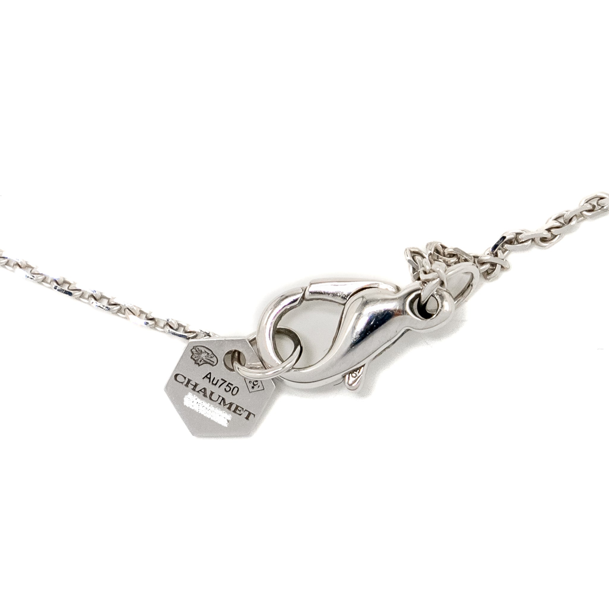 CHAUMET BEE MY LOVE PENDANT WITH 9 PATTERNS WHITE GOLD, DIAMONDS