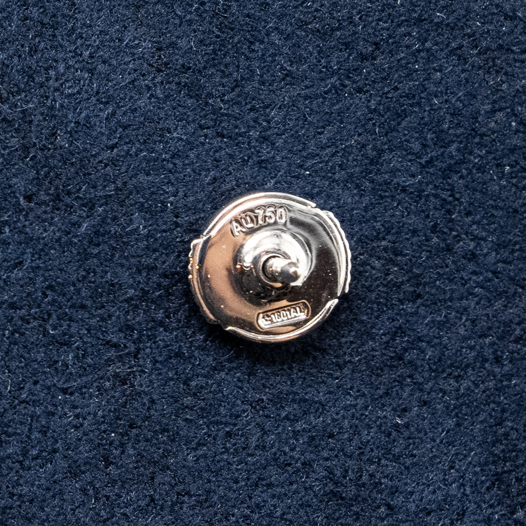 LOUIS VUITTON LV DIAMONDS STUD, LV MONOGRAM STAR CUT - PER UNIT WHITE GOLD