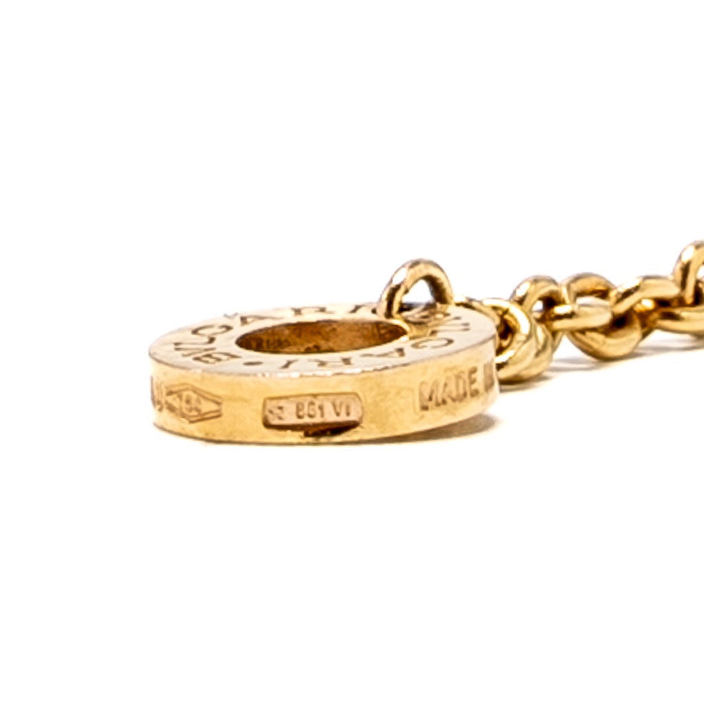 BVLGARI B.ZERO1 NECKLACE 18KT ROSE GOLD / WHITE CERAMIC