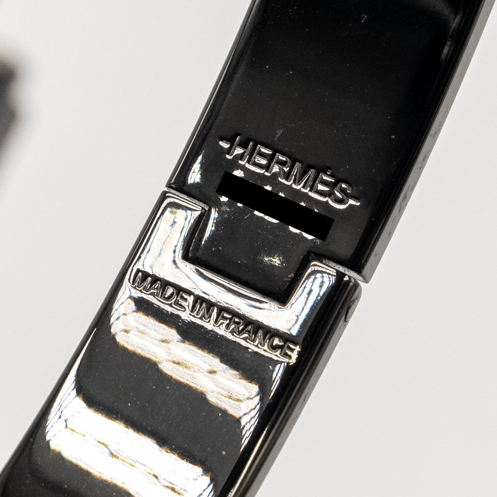 HERMES CLIC HH BRACELET SO BLACK