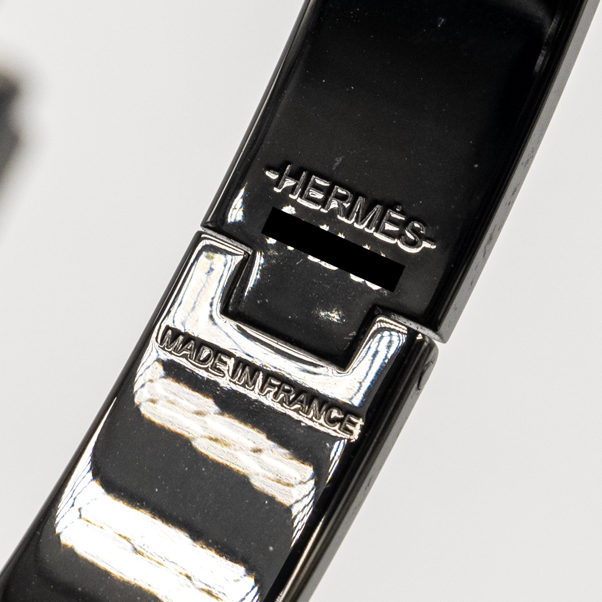 HERMES CLIC HH BRACELET SO BLACK