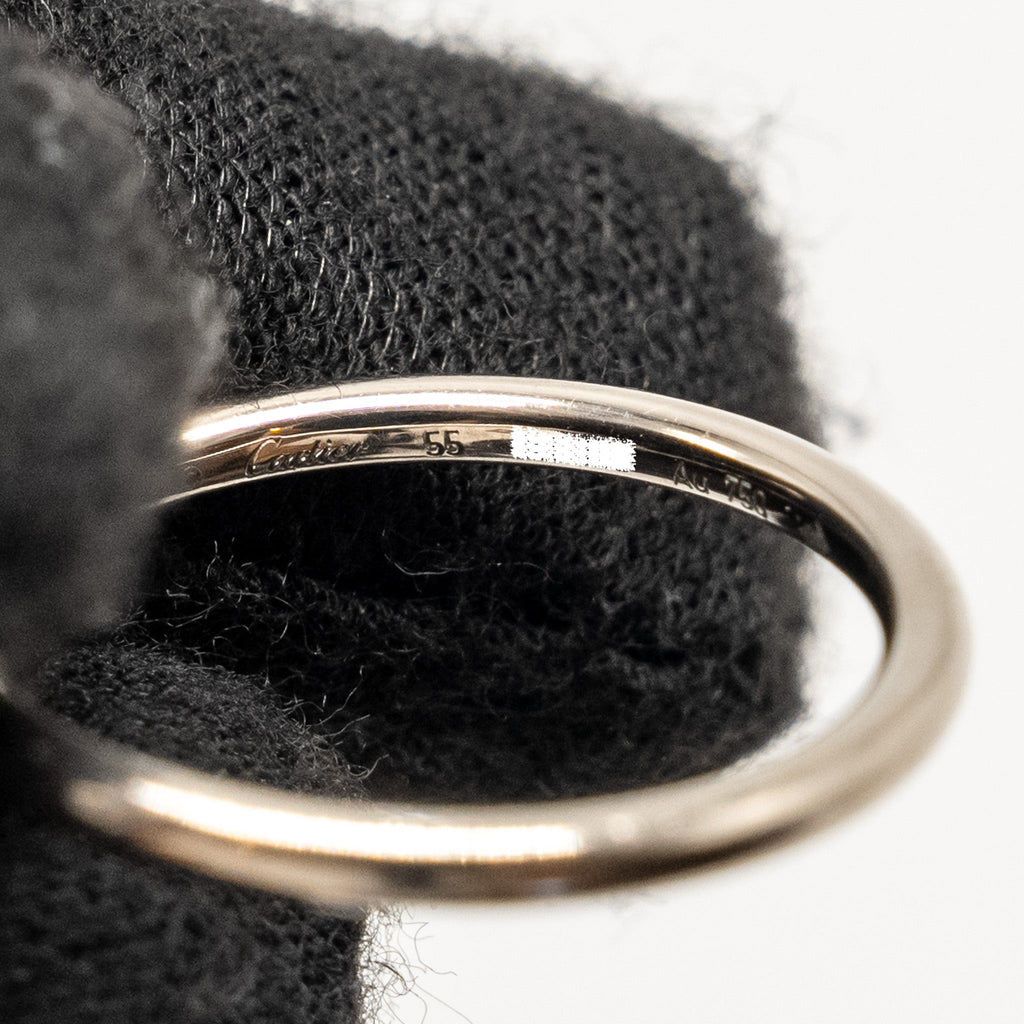 CARTIER JUSTE UN CLOU RING WHITE GOLD