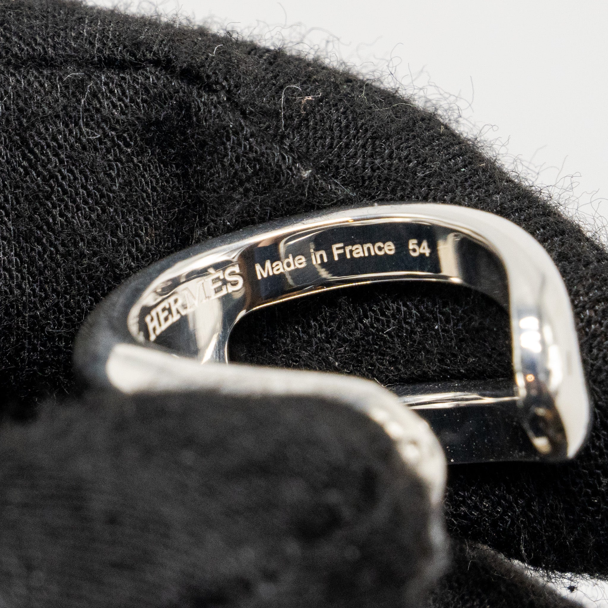 HERMES OSMOSE RING SILVER