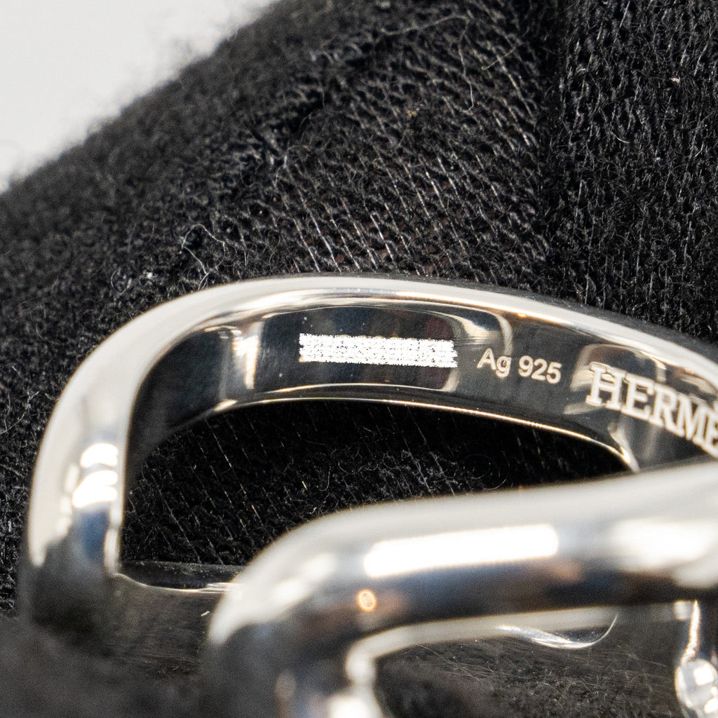 HERMES OSMOSE RING SILVER