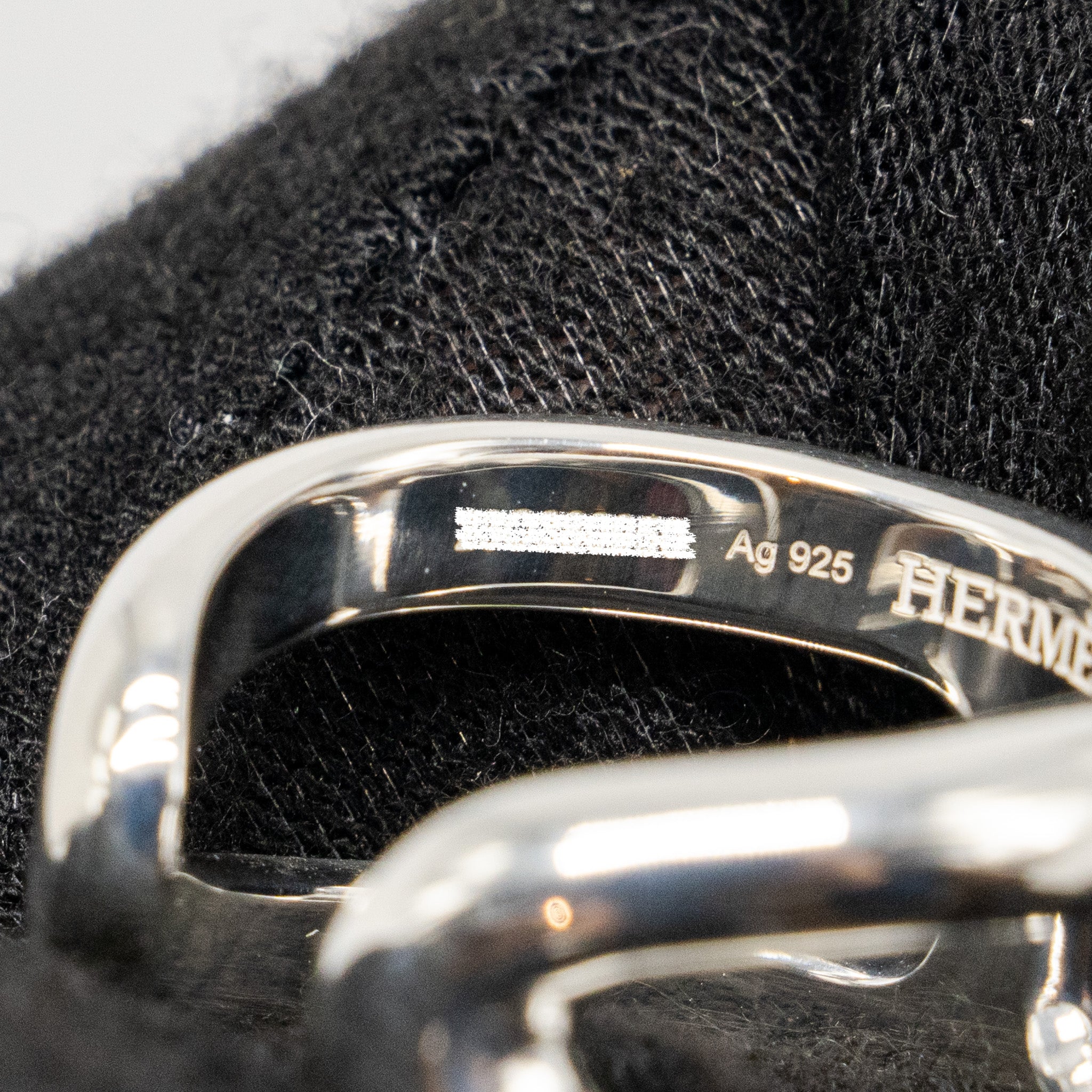 HERMES OSMOSE RING SILVER