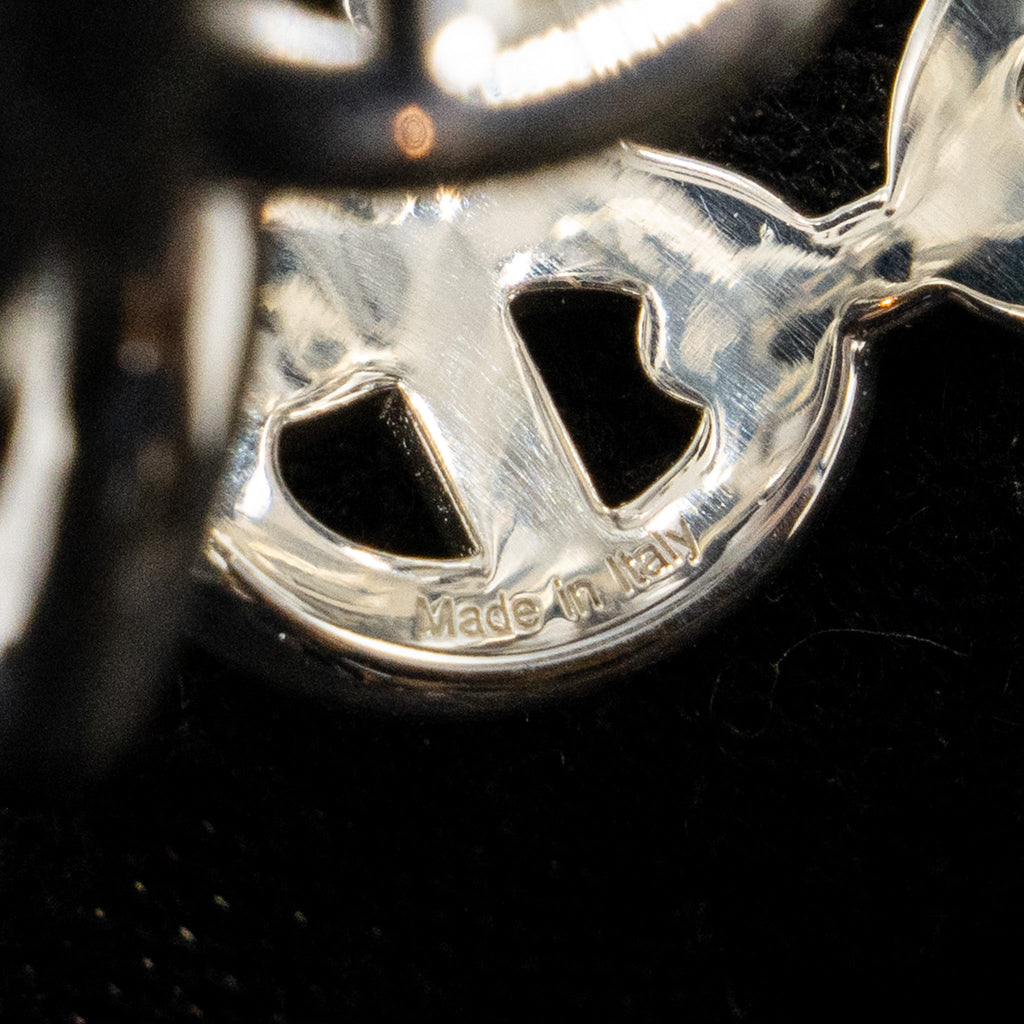 HERMES CHINE D’ANCRE ENCHAINEE RING SILVER