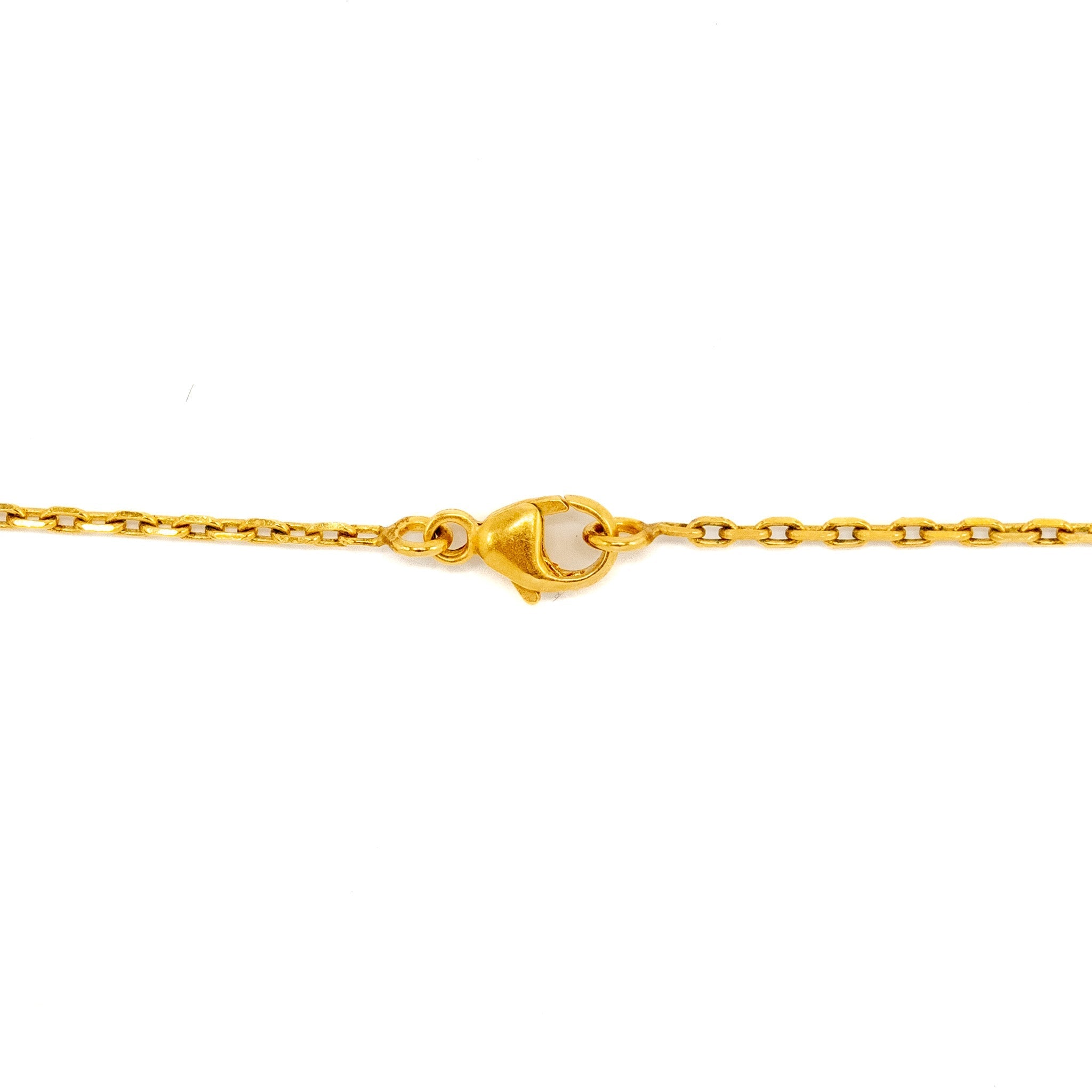 HERMES MINI POP H PENDANT MARRON GLACE GHW