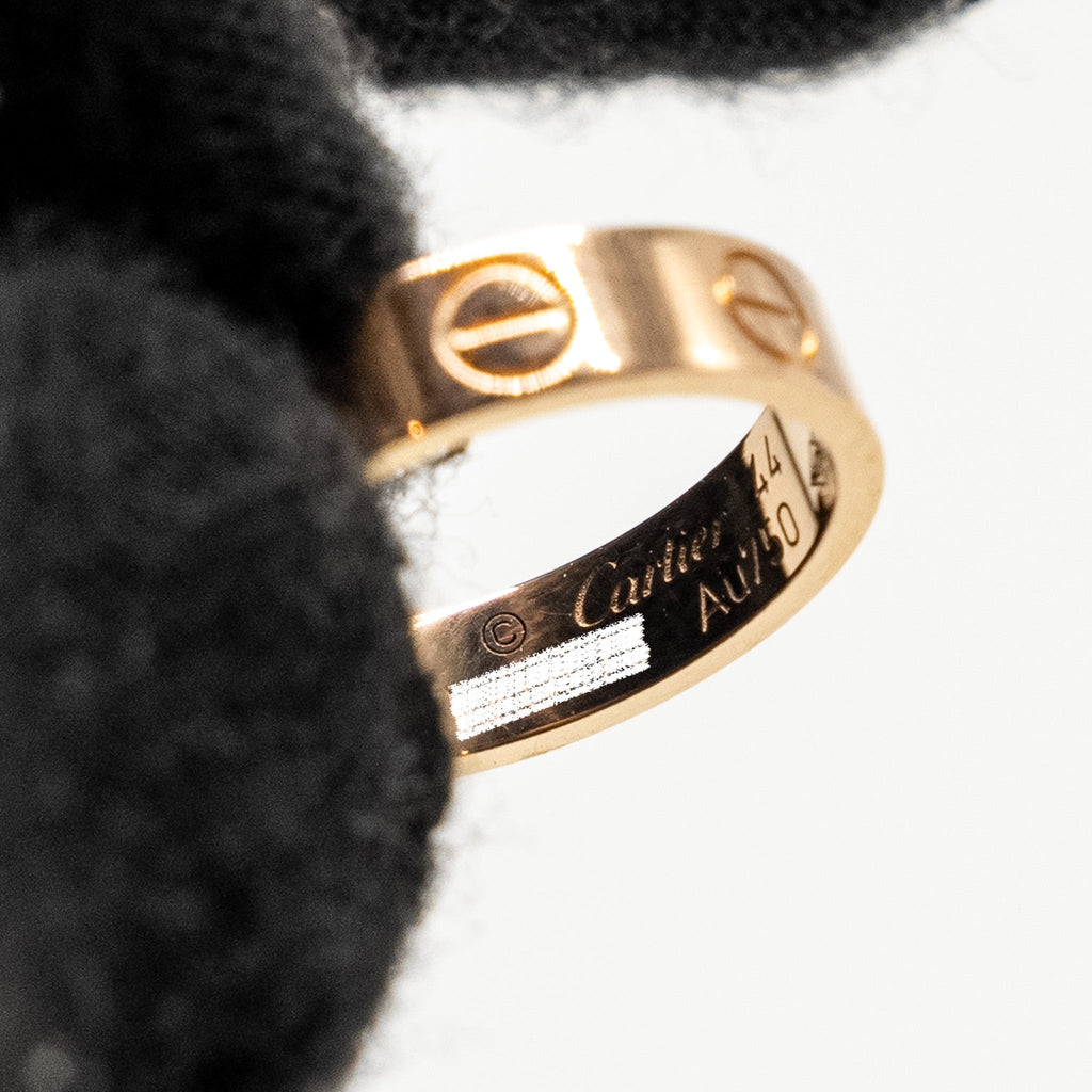 CARTIER LOVE WEDDING BAND ROSE GOLD