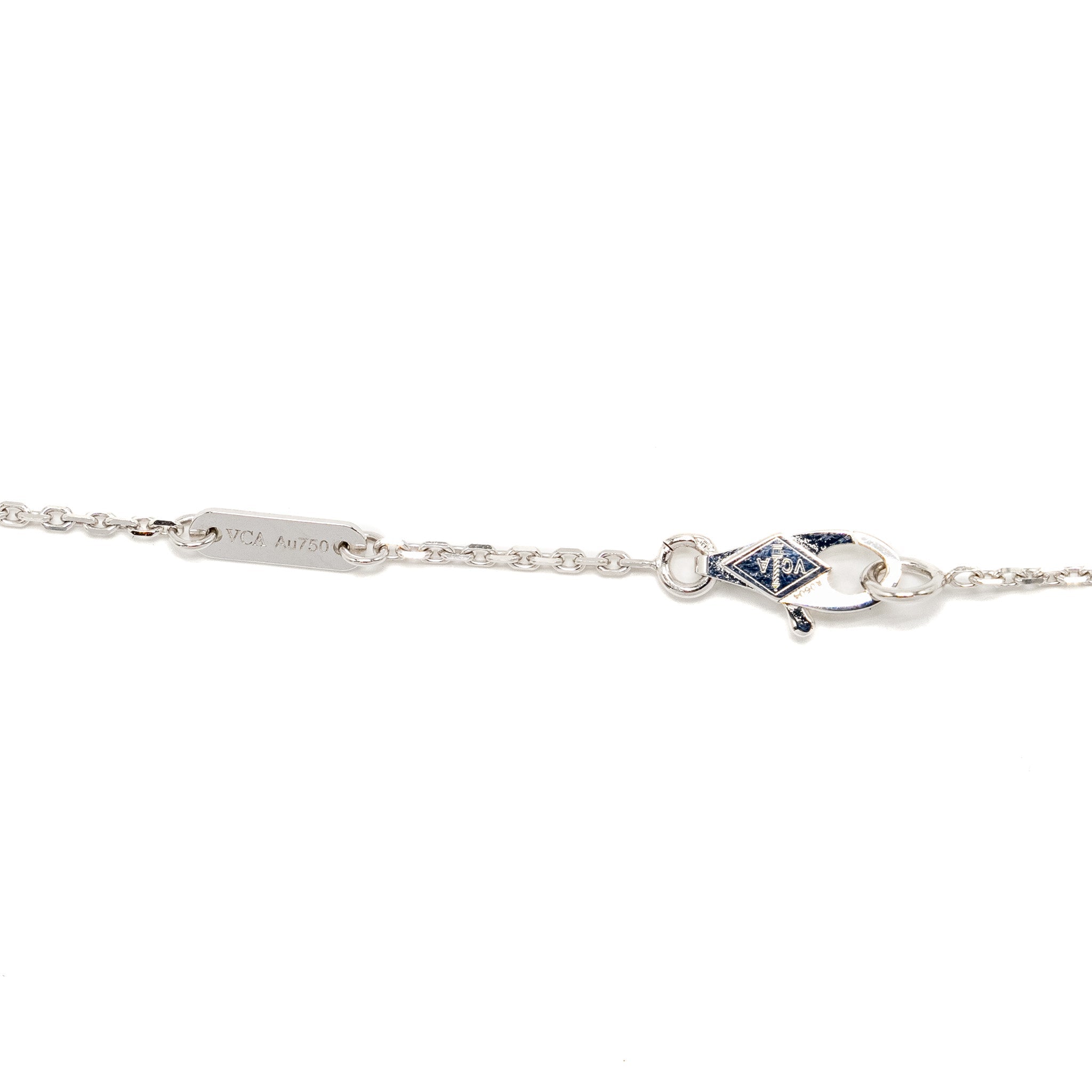 VAN CLEEF & ARPELS FRIVOLE PENDANT WHITE GOLD, DIAMOND