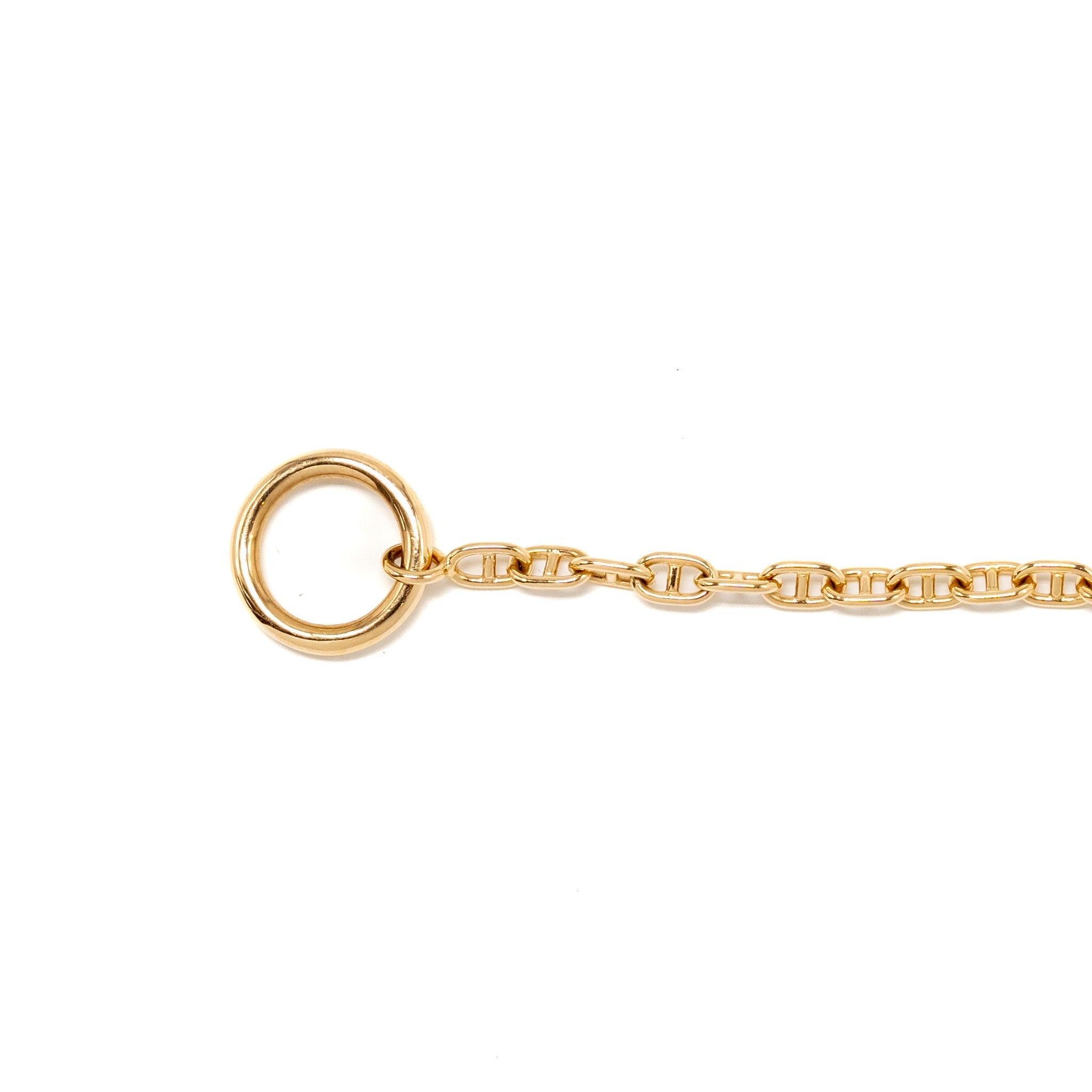 HERMES FARANDOLE BRACELET ROSE GOLD