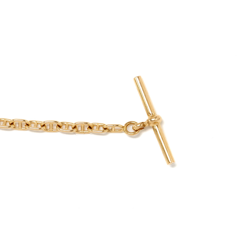HERMES FARANDOLE BRACELET ROSE GOLD