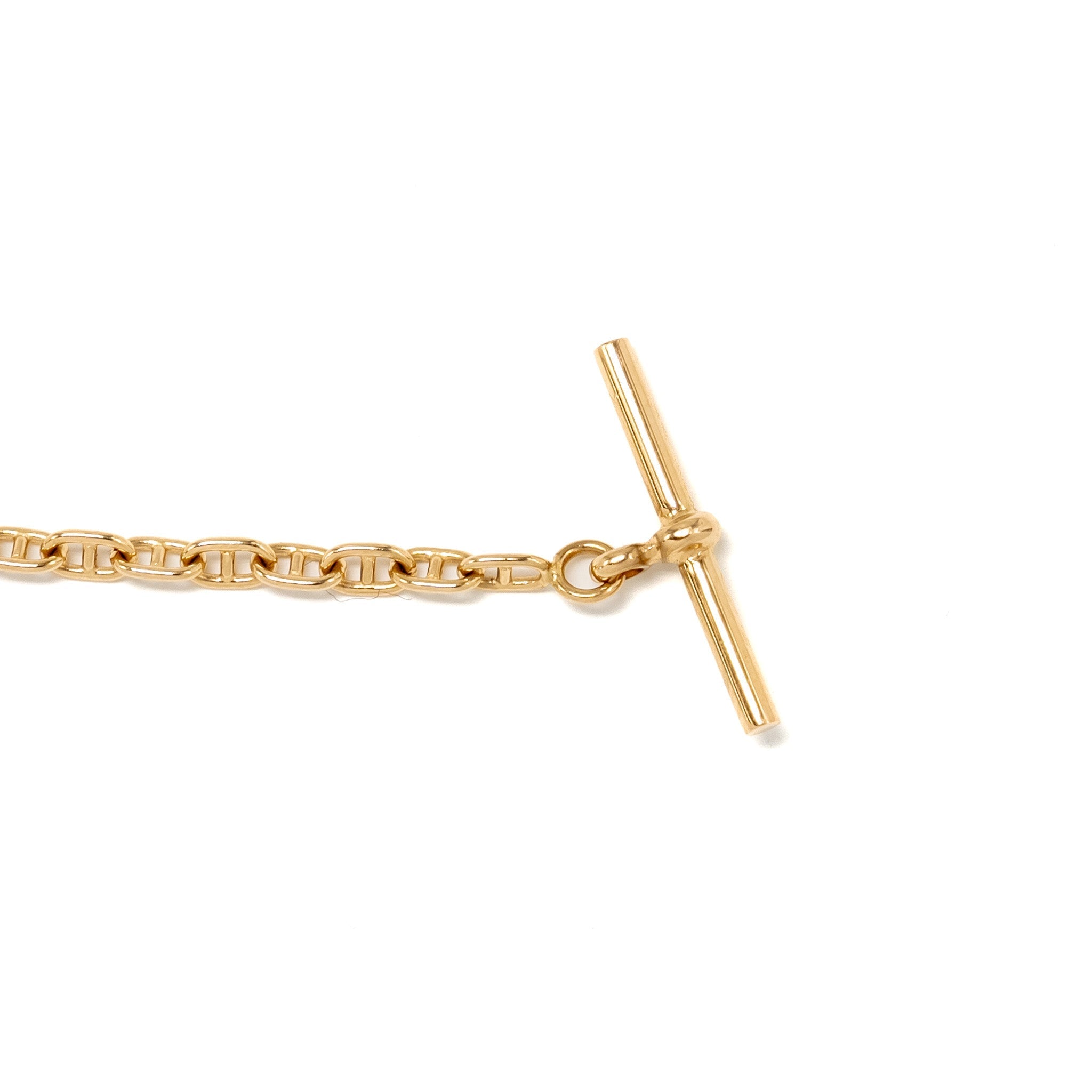 HERMES FARANDOLE BRACELET ROSE GOLD