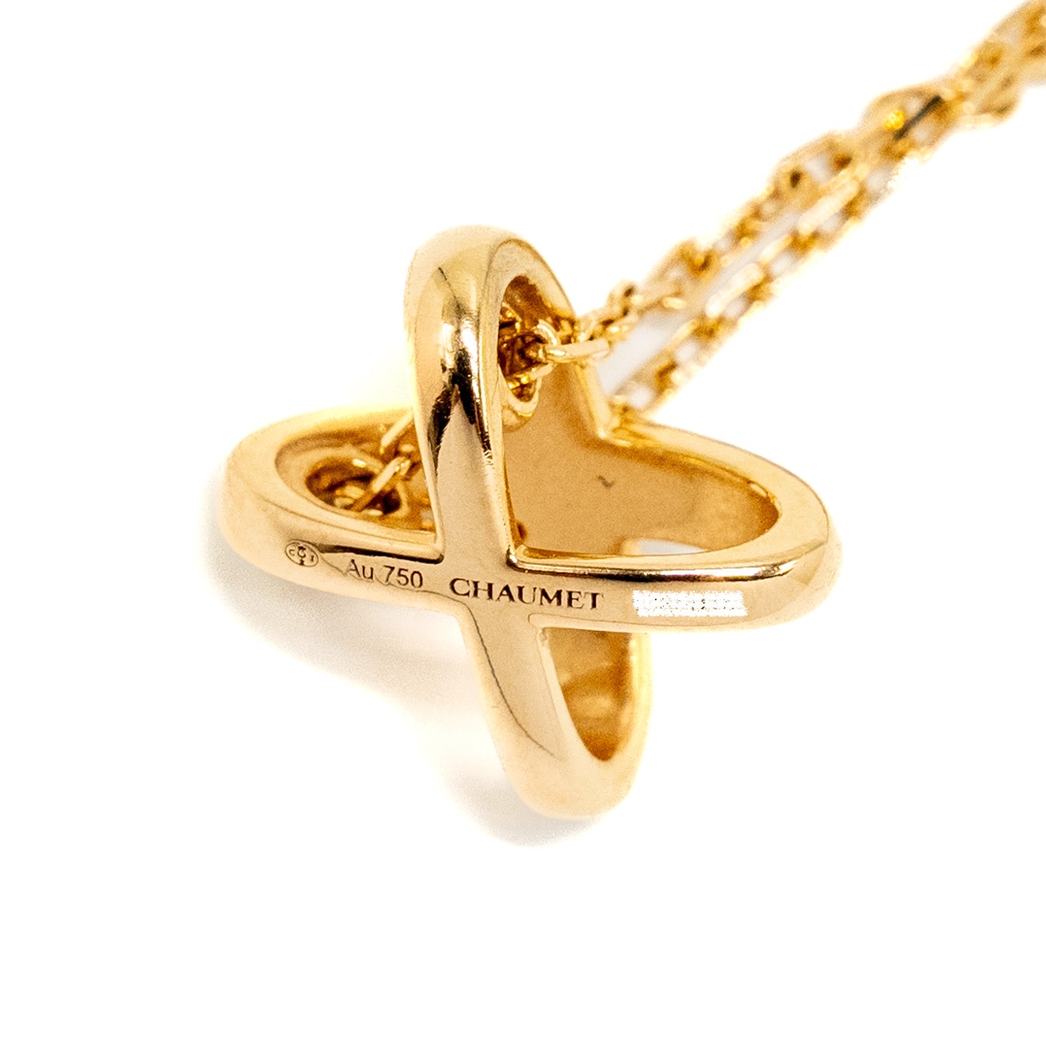 CHAUMET LIENS PENDANT ROSE GOLD DIAMONDS