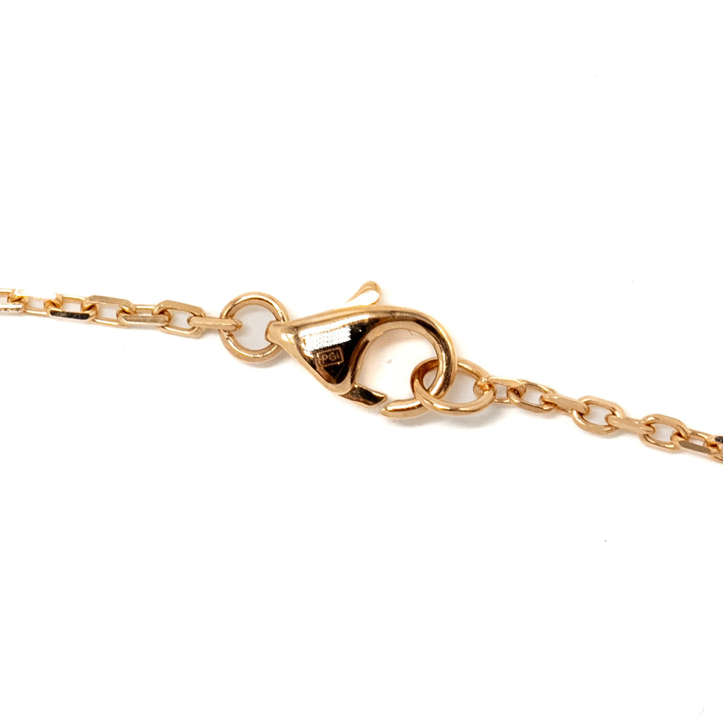 CARTIER LOVE NECKLACE ROSE GOLD, DIAMONDS