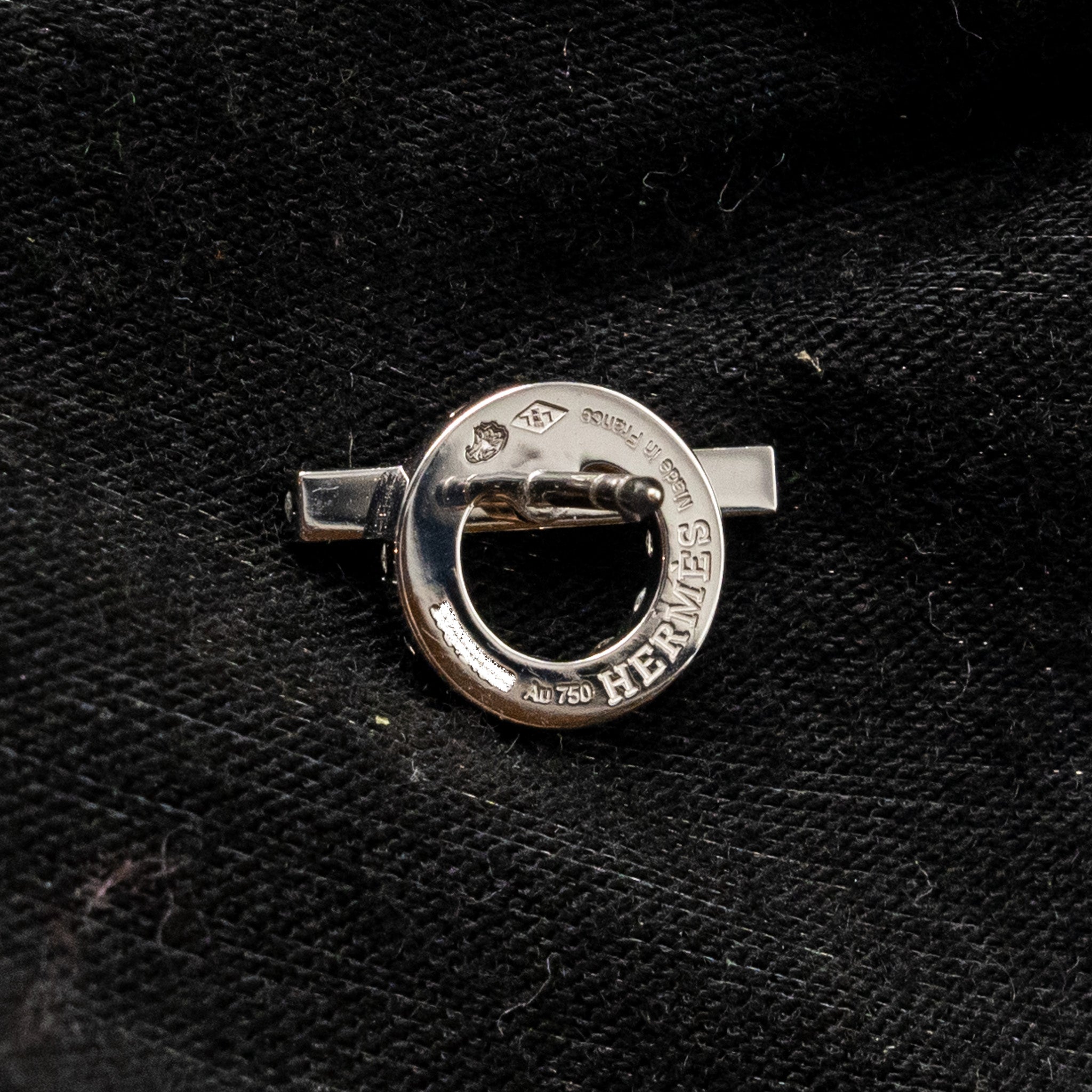 HERMES FINESSE EARRING WHITE GOLD/DIAMONDS