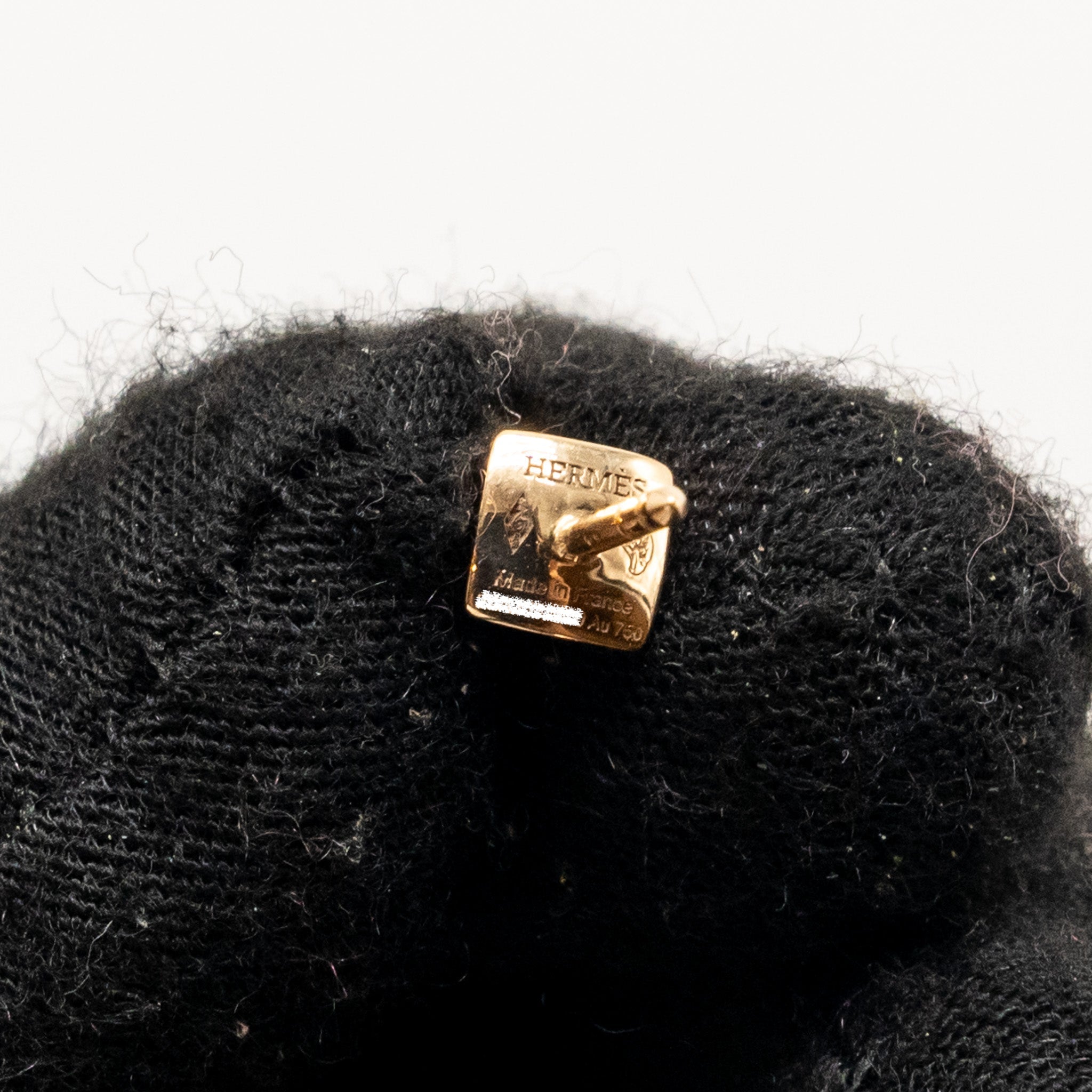 HERMES CLOU D’H EARRINGS ROSE GOLD, DIAMONDS