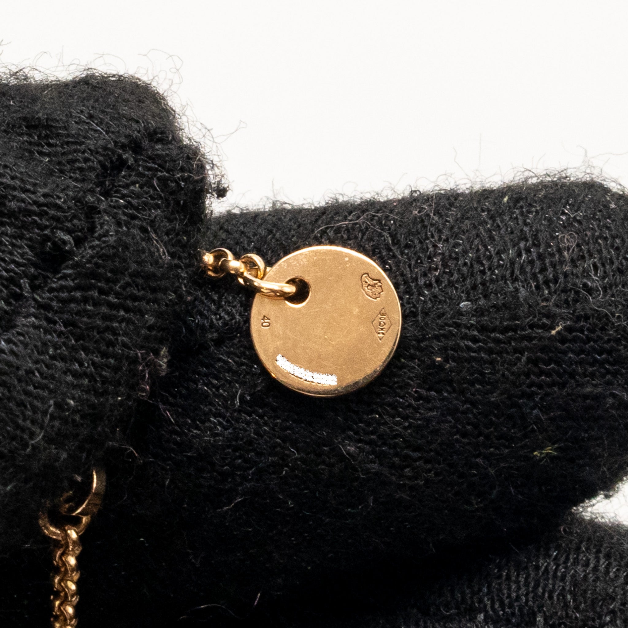 HERMES CLOU D’H PENDANT ROSE GOLD/ DIAMONDS