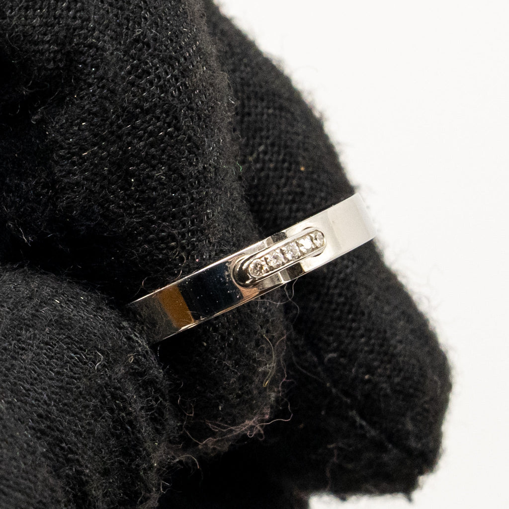 CHAUMET LIENS EVIDENCE XS RING PLATINUM WITH DIAMONDS
