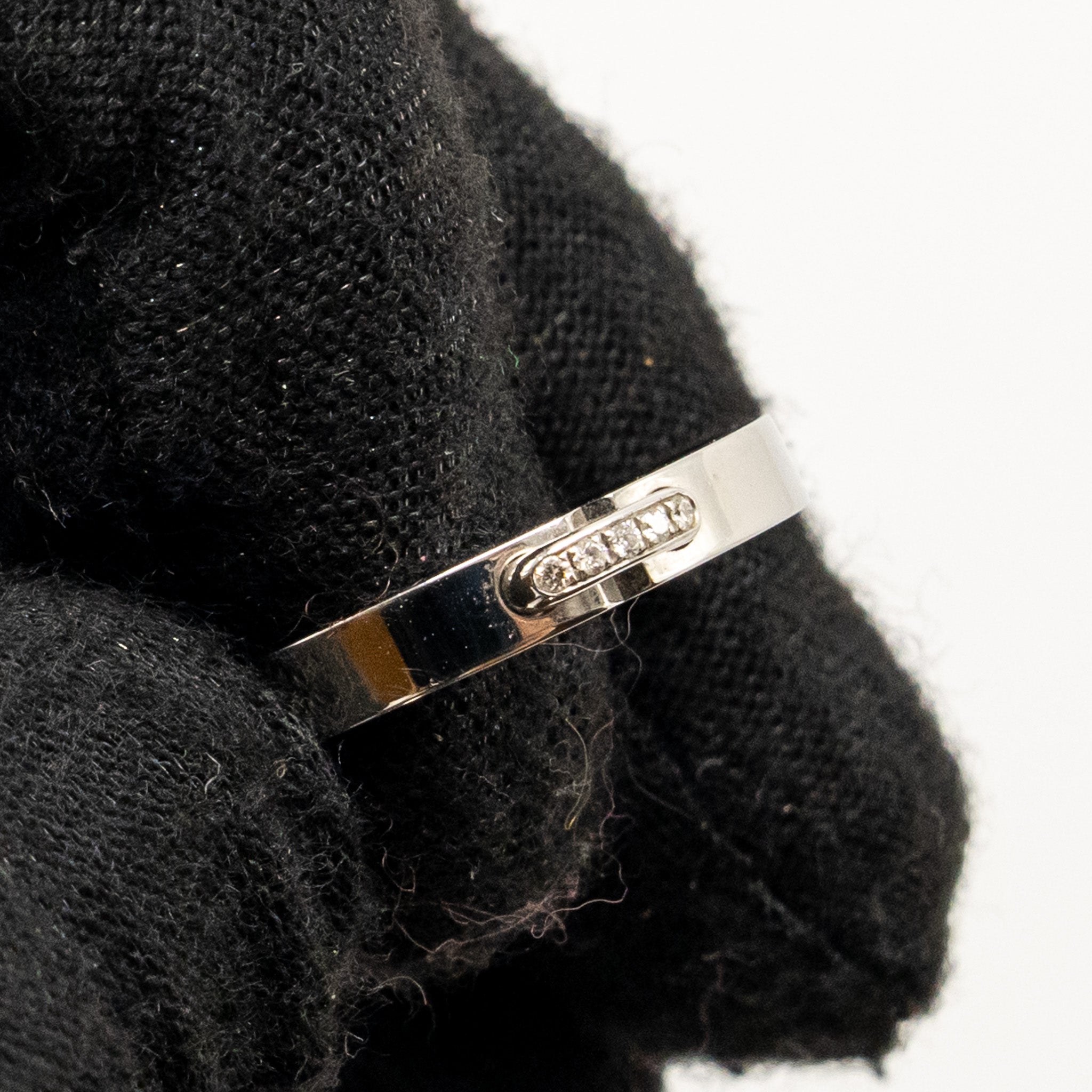 CHAUMET LIENS EVIDENCE XS RING PLATINUM WITH DIAMONDS