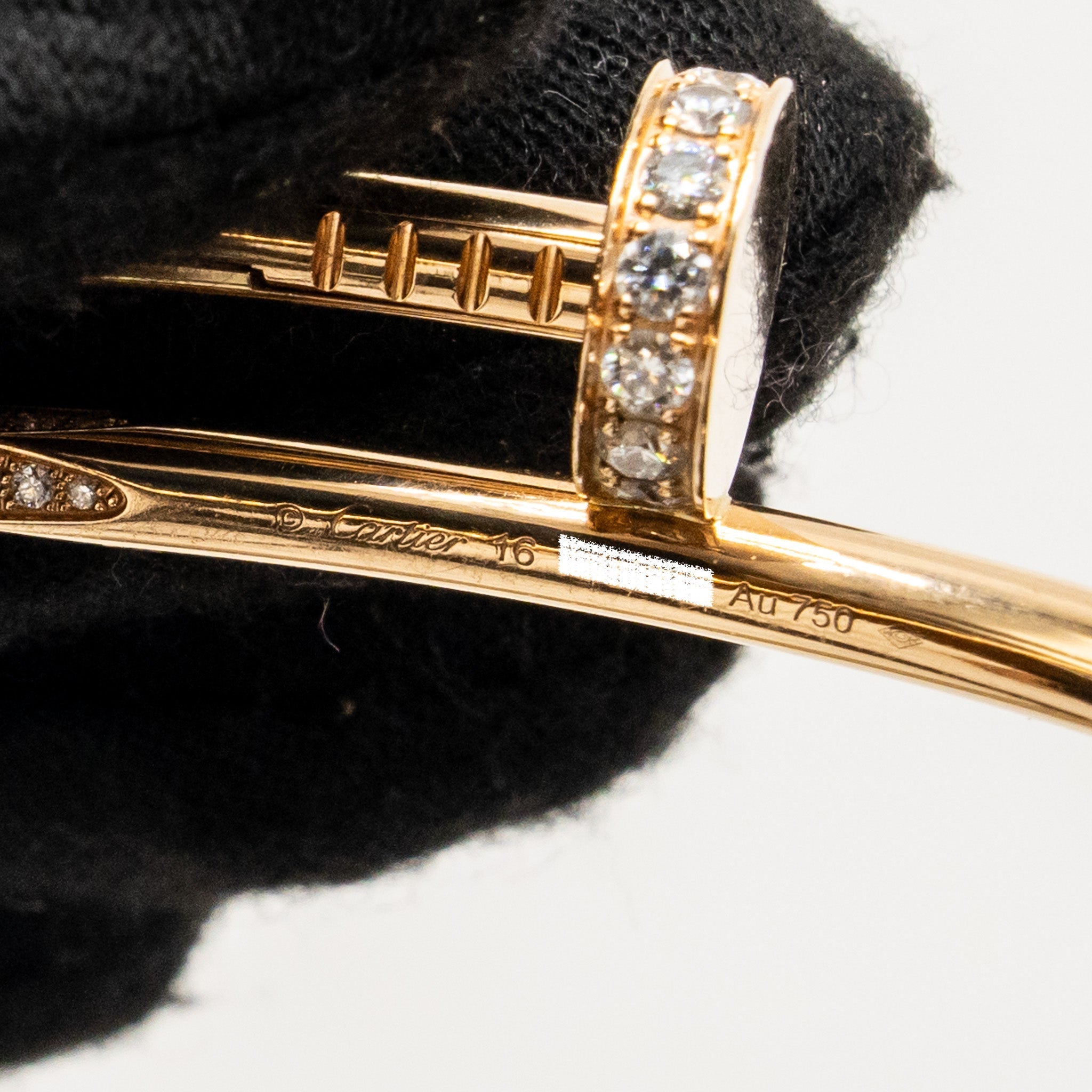 CARTIER JUSTE UN CLOU BRACELET ROSE GOLD, DIAMONDS