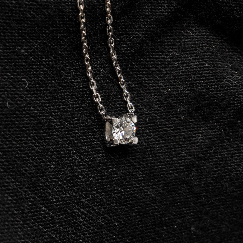 CARTIER NECKLACE WHITE GOLD, DIAMOND