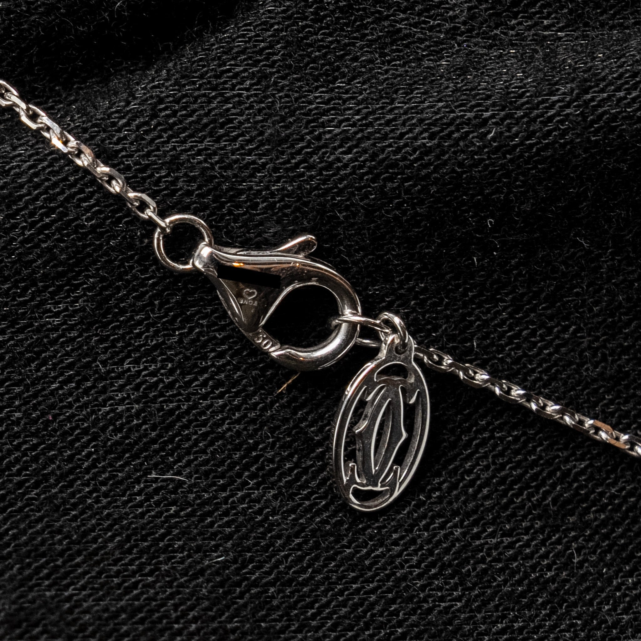 CARTIER NECKLACE WHITE GOLD, DIAMOND