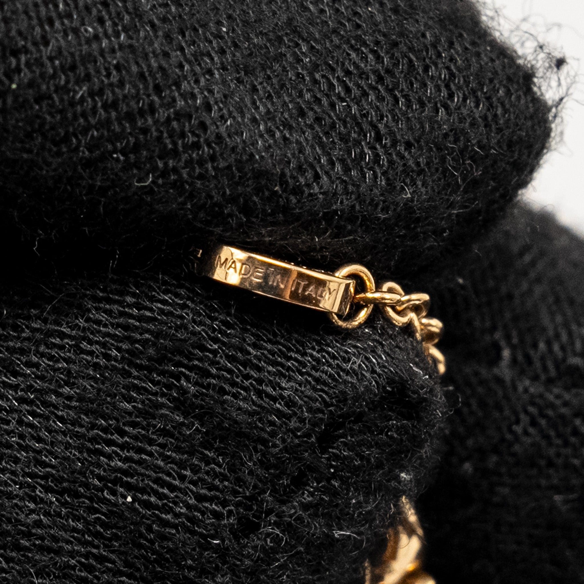 BVLGARI BVLGARI NECKLACE ROSE GOLD/DIAMONDS/ONYX
