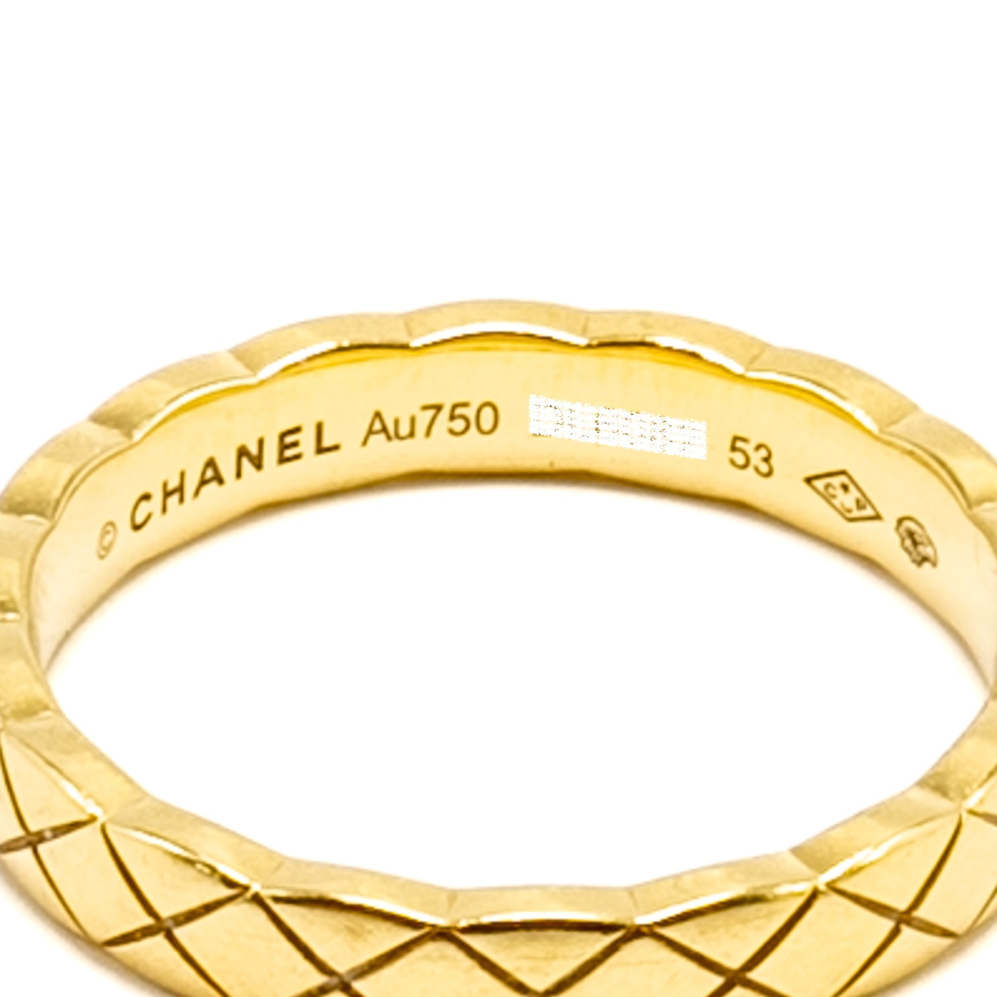 CHANEL COCO CRUSH RING 18K YELLOW GOLD