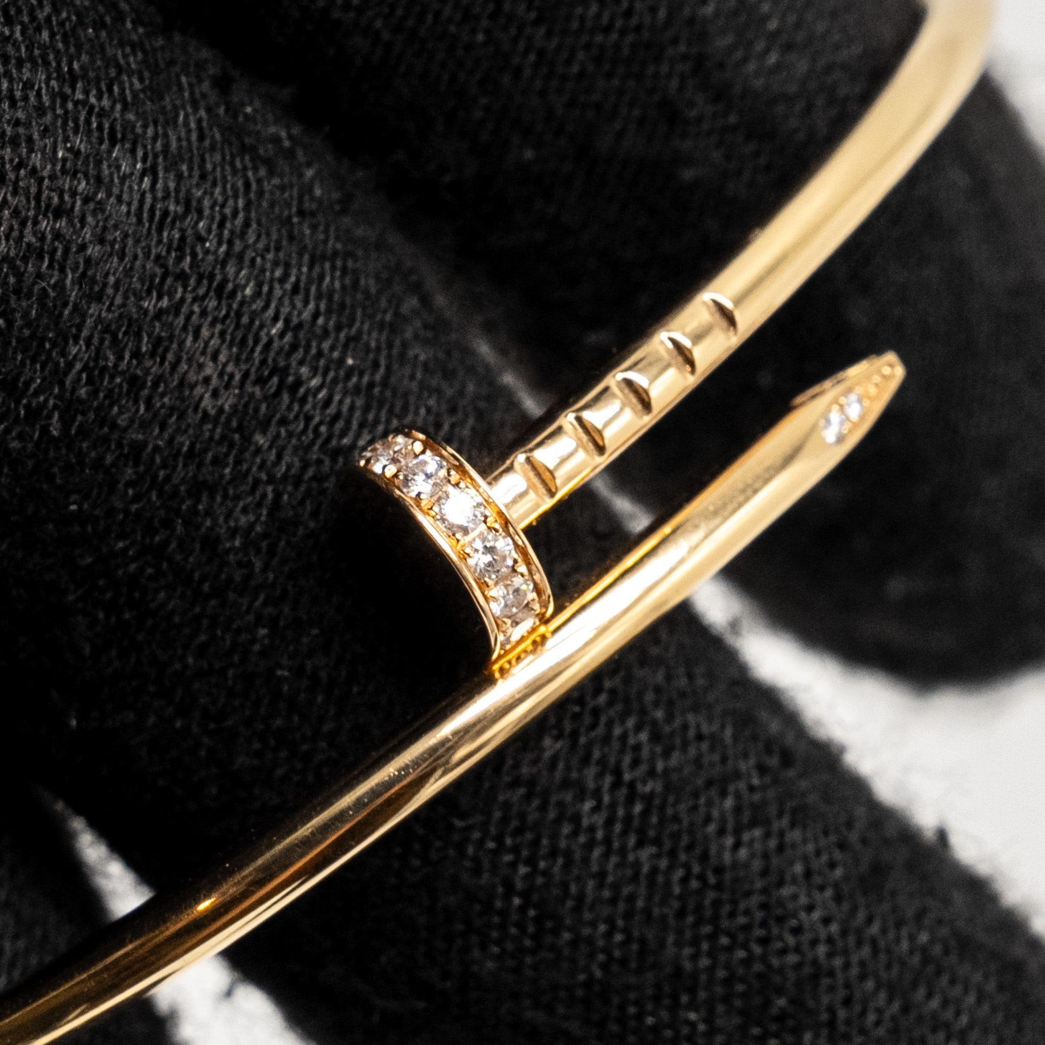 CARTIER JUSTE UN CLOU BRACELET ROSE GOLD/DIAMONDS