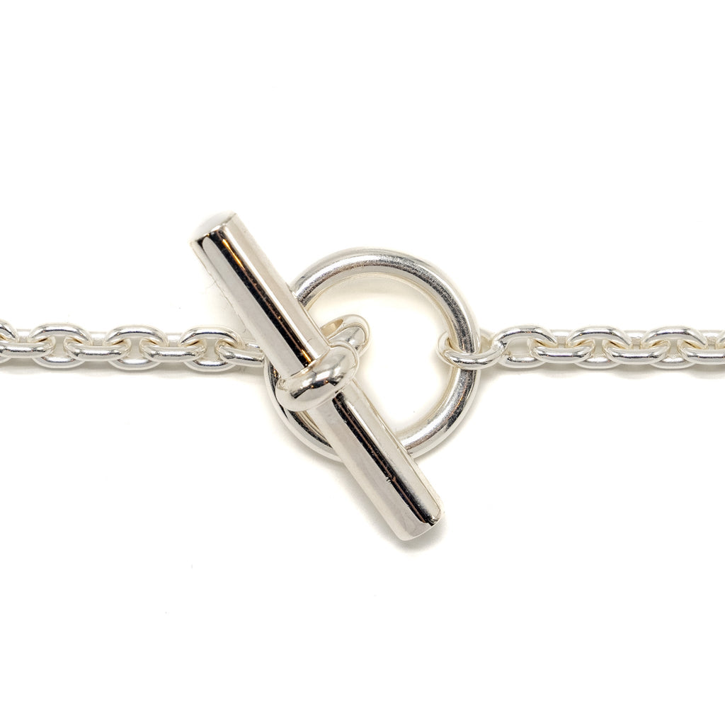 HERMES 80CM FARANDOLE LONG NECKLACE 925 STERLING SILVER