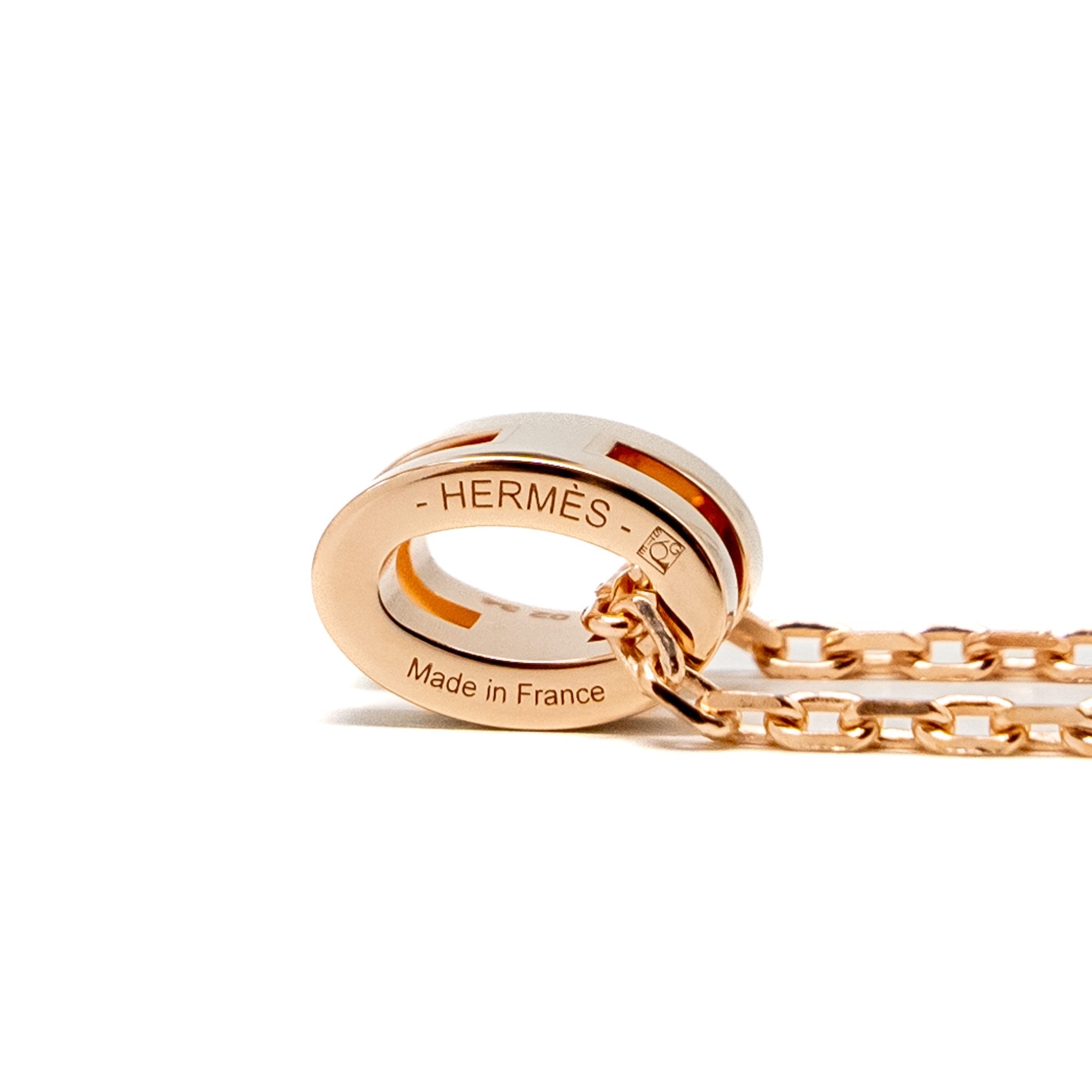 HERMES MINI POP H PENDANT MARRON GLACE RGHW