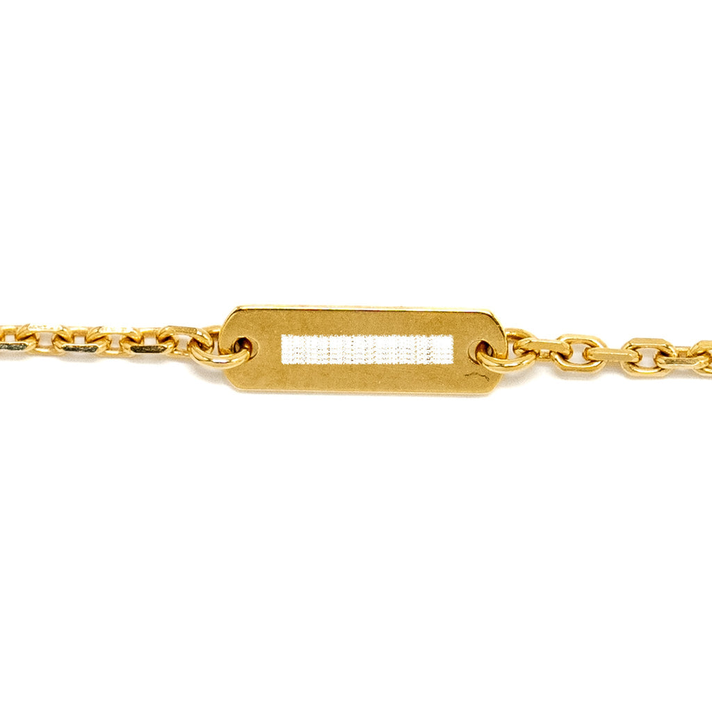 VAN CLEEF & ARPELS VINTAGE ALHAMBRA PENDANT MALACHITE YELLOW GOLD